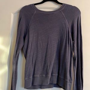 Blue XXS J Crew Factory Crewneck Sweatshirt